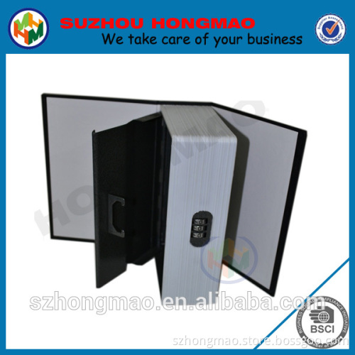 Mini safe metal box dictionary form
